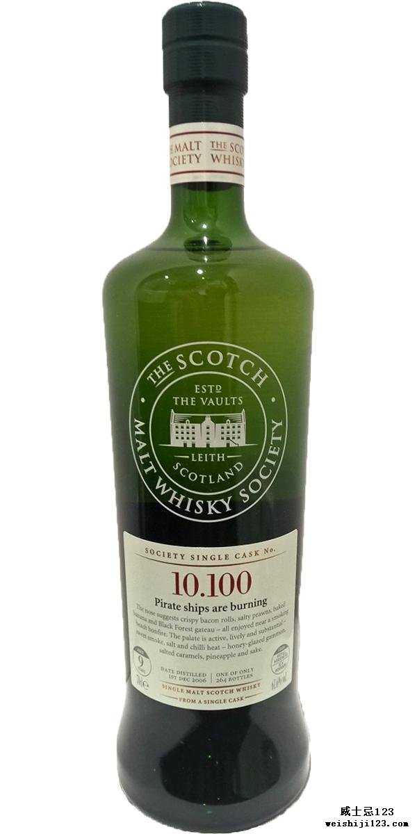 Bunnahabhain 2006 SMWS 10.100