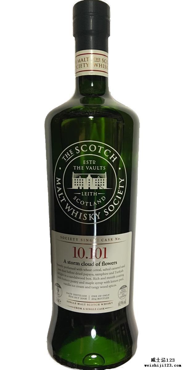 Bunnahabhain 2006 SMWS 10.101