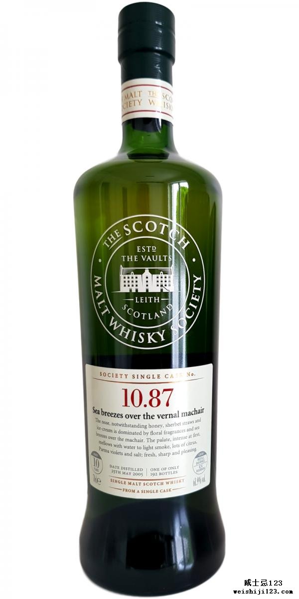 Bunnahabhain 2005 SMWS 10.87