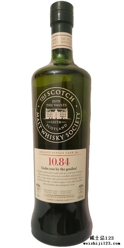 Bunnahabhain 2005 SMWS 10.84