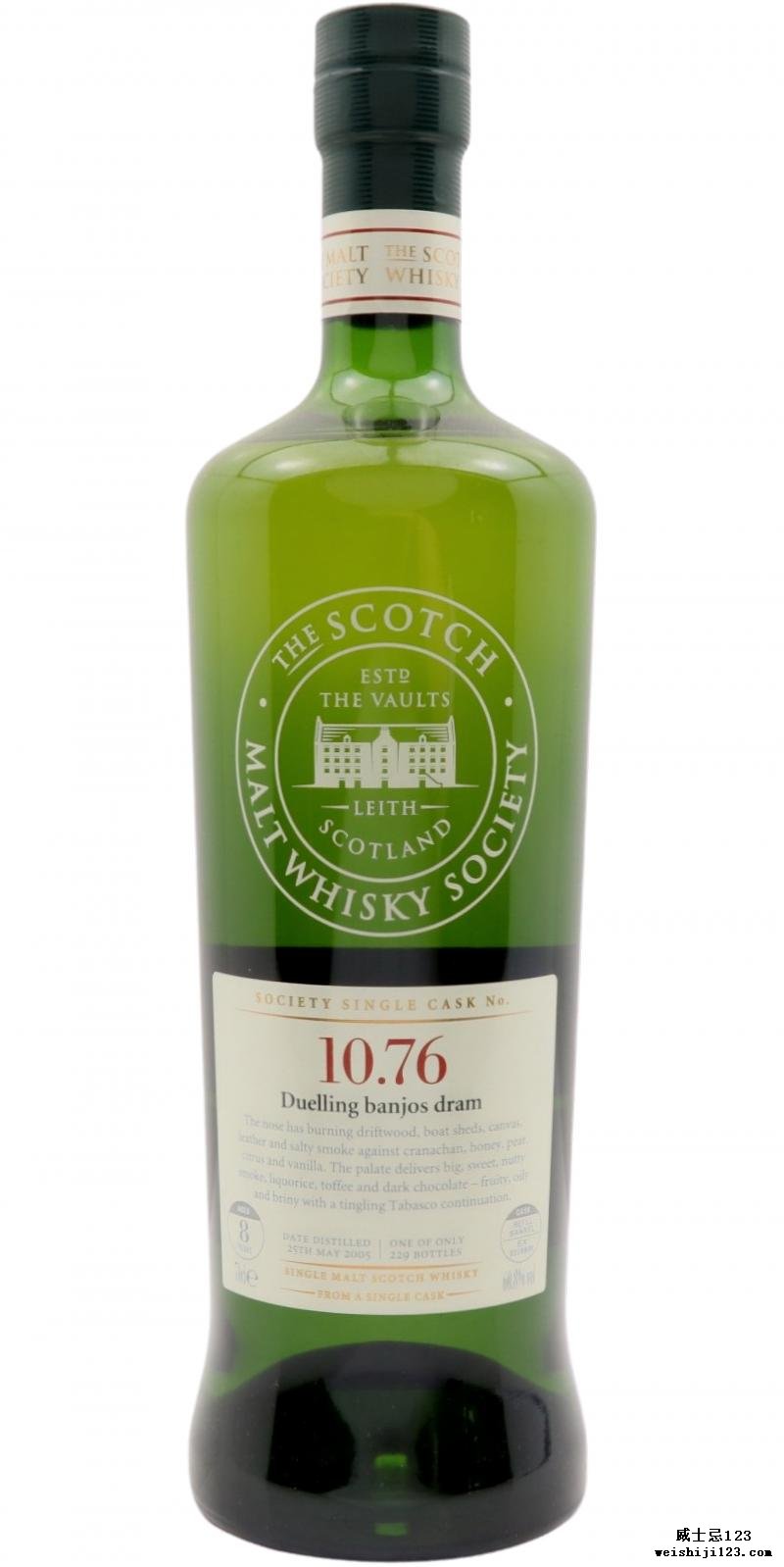 Bunnahabhain 2005 SMWS 10.76