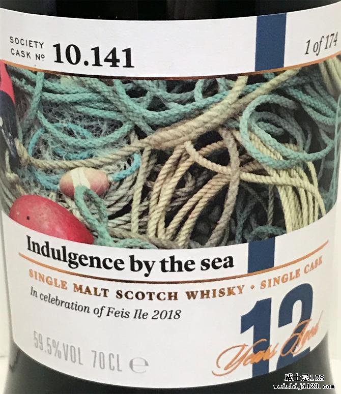 Bunnahabhain 2005 SMWS 10.141