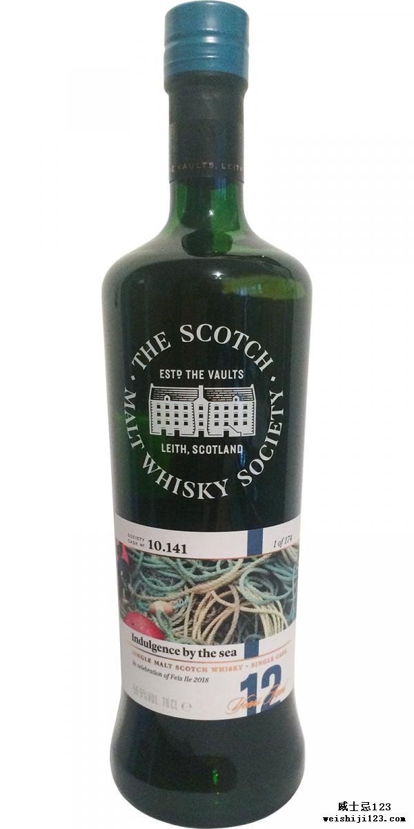 Bunnahabhain 2005 SMWS 10.141