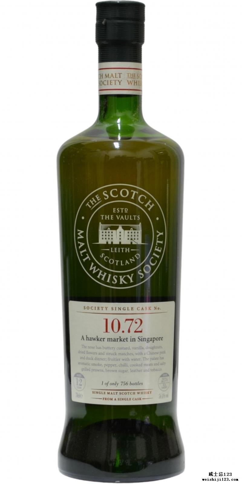 Bunnahabhain 1998 SMWS 10.72