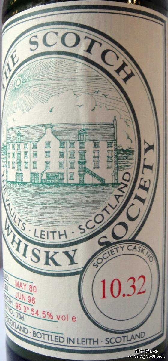 Bunnahabhain 1980 SMWS 10.32