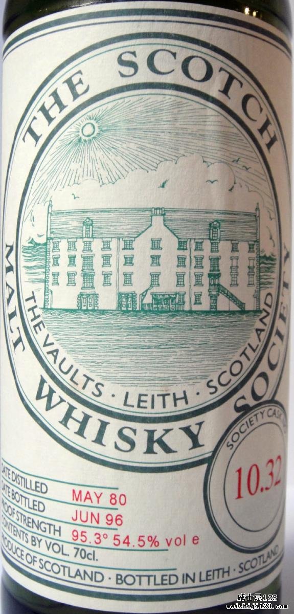 Bunnahabhain 1980 SMWS 10.32