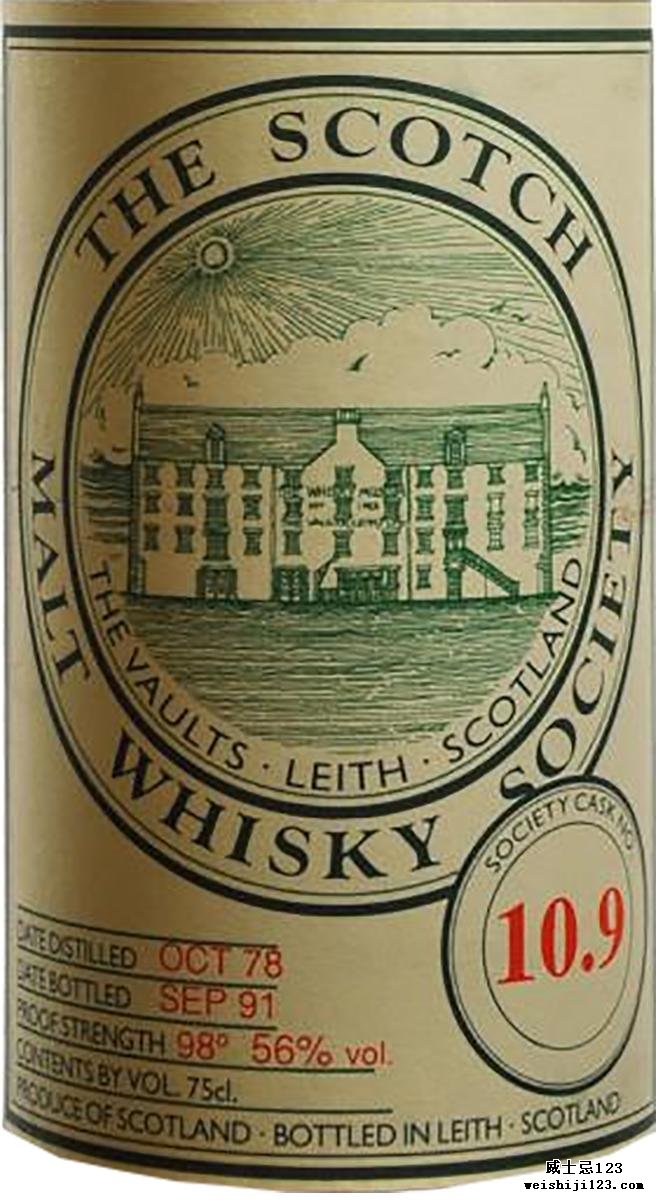 Bunnahabhain 1978 SMWS 10.9