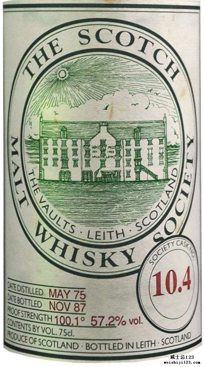 Bunnahabhain 1975 SMWS 10.4