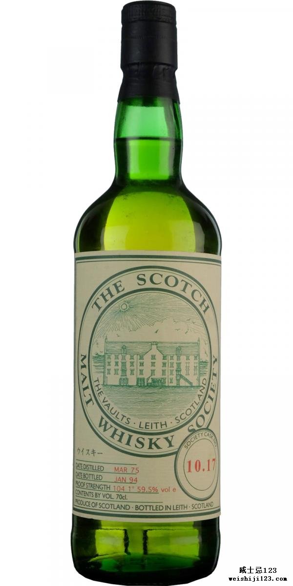 Bunnahabhain 1975 SMWS 10.17