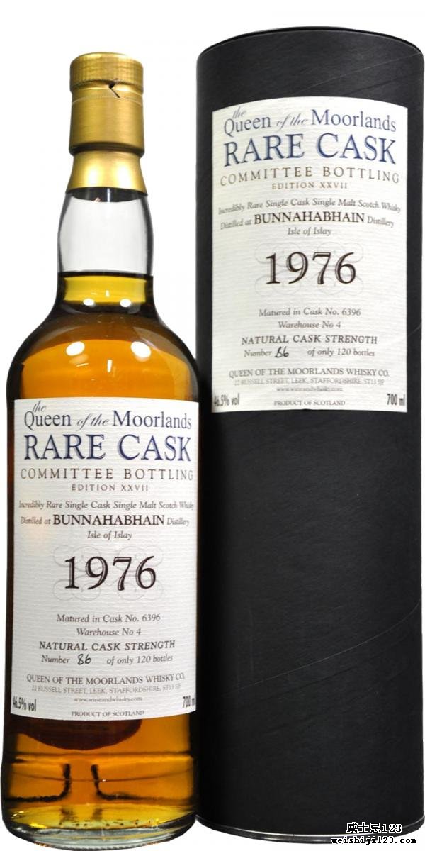 Bunnahabhain 1976 QM Bonnie Haven