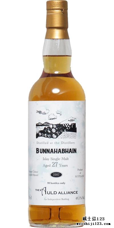 Bunnahabhain 1987 TAA