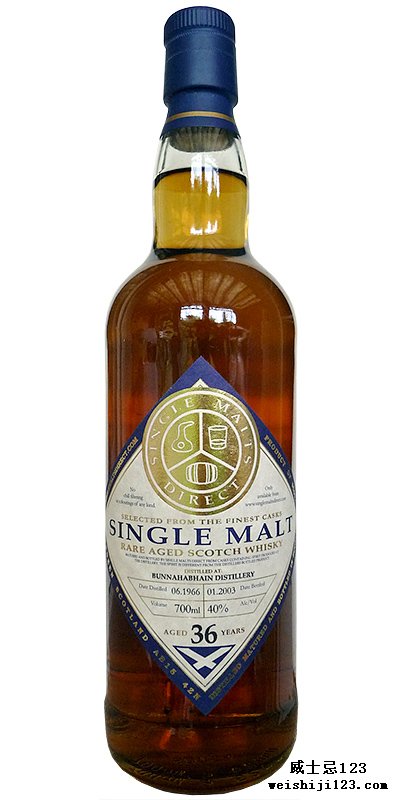 Bunnahabhain 36-year-old SMD