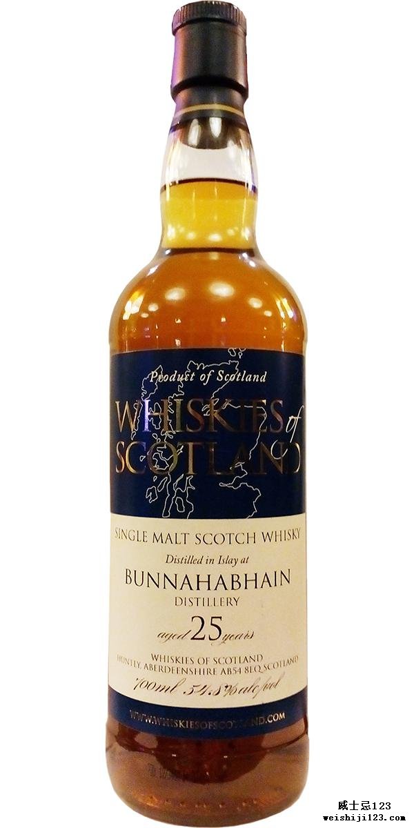 Bunnahabhain 25-year-old SMD