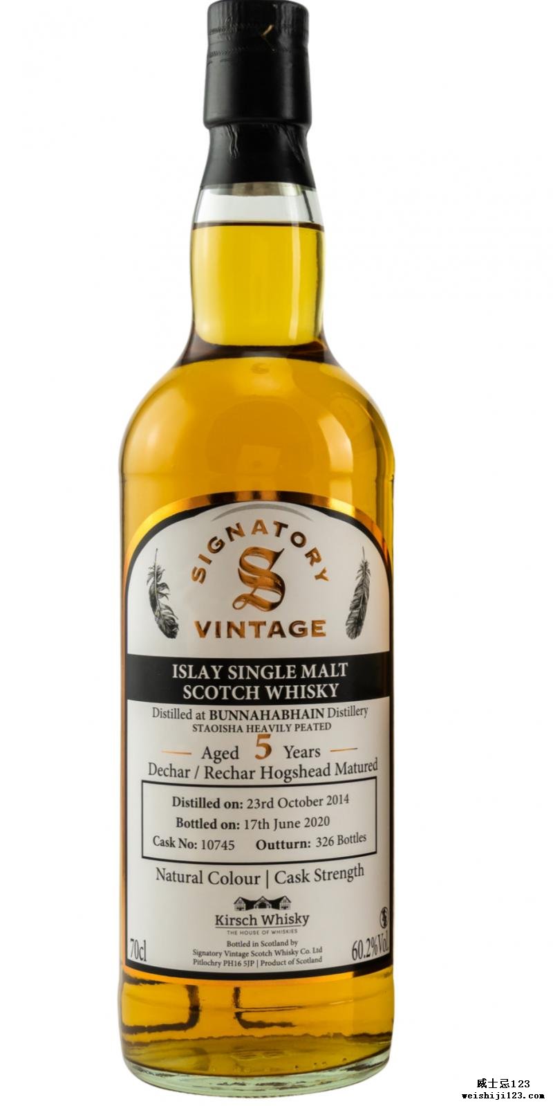 Bunnahabhain 2014 SV