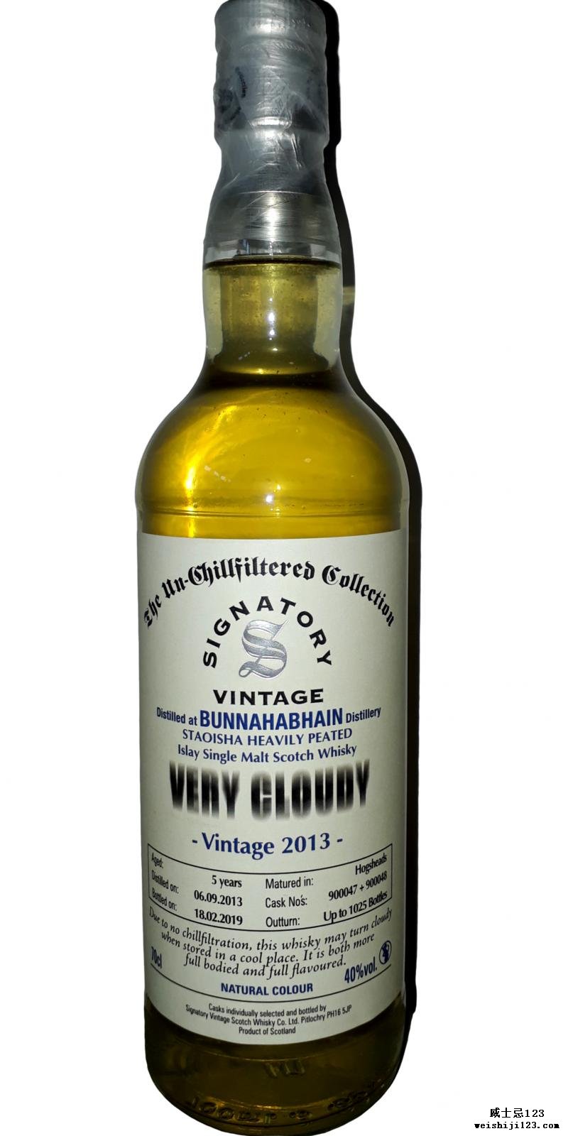 Bunnahabhain 2013 SV