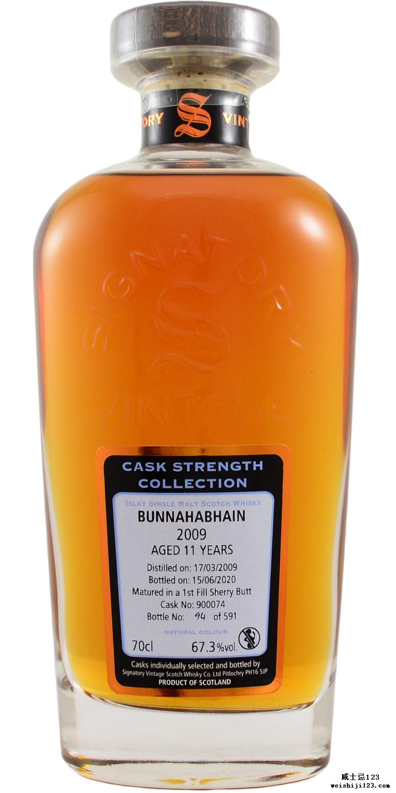 Bunnahabhain 2009 SV