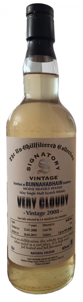 Bunnahabhain 2008 SV Moine