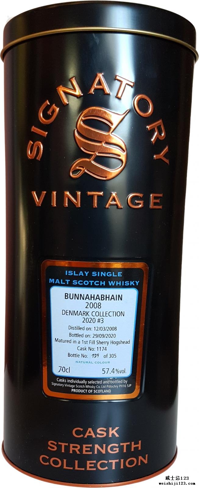 Bunnahabhain 2008 SV