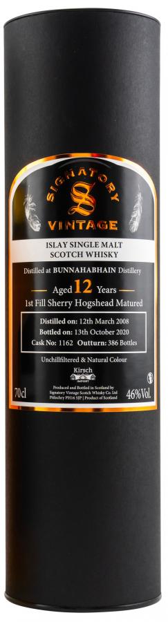 Bunnahabhain 2008 SV