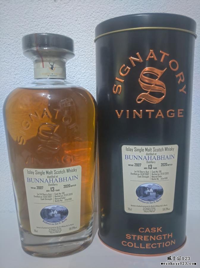 Bunnahabhain 2007 SV