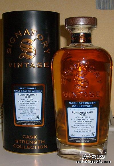 Bunnahabhain 2006 SV