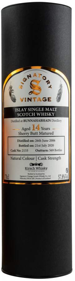 Bunnahabhain 2006 SV