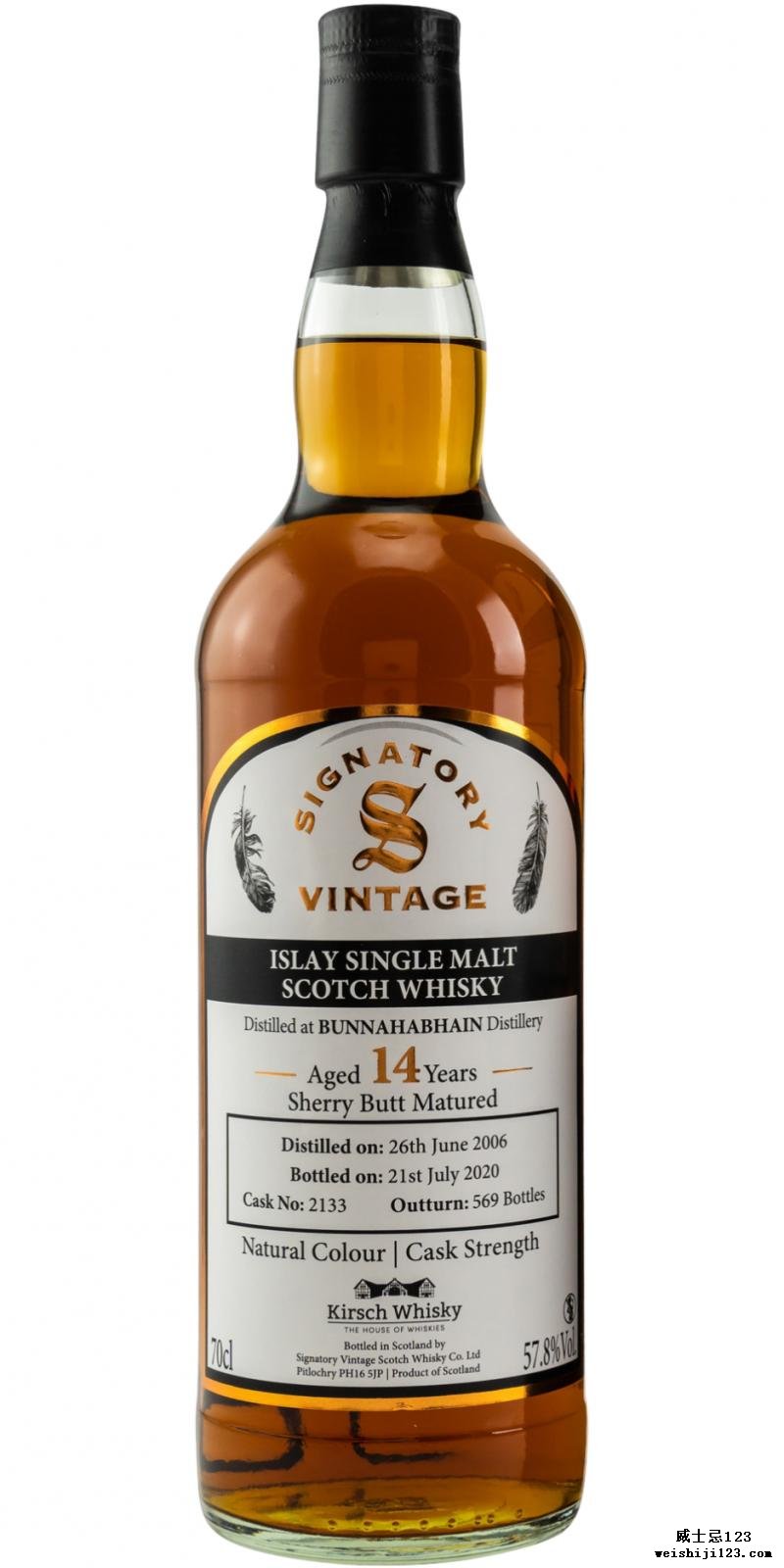 Bunnahabhain 2006 SV