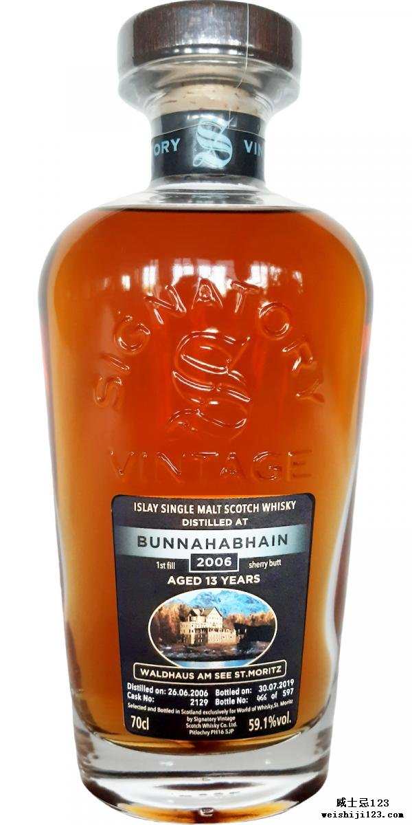 Bunnahabhain 2006 SV