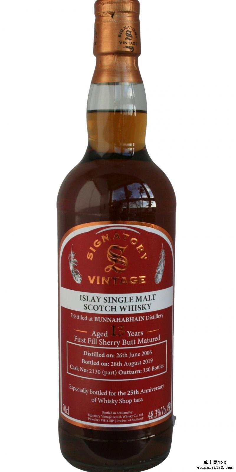 Bunnahabhain 2006 SV