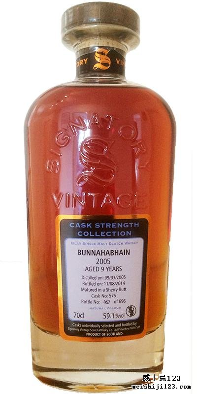 Bunnahabhain 2005 SV