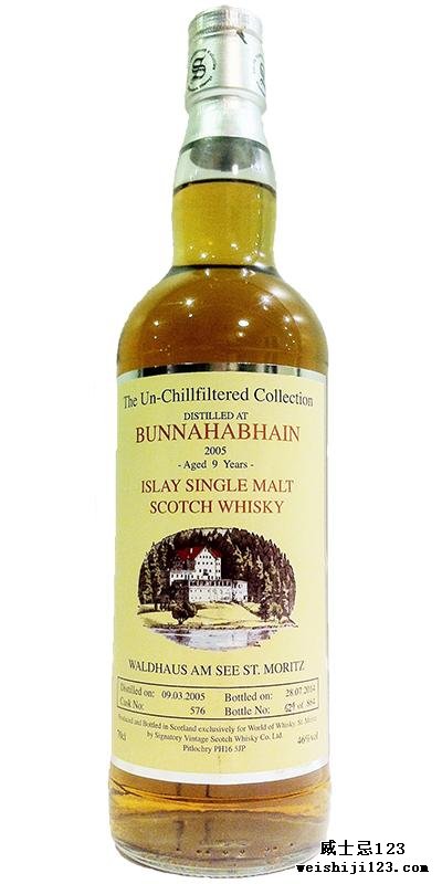 Bunnahabhain 2005 SV