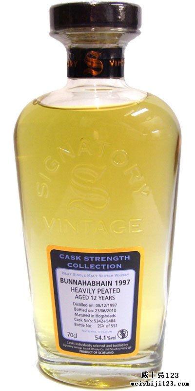 Bunnahabhain 1997 SV