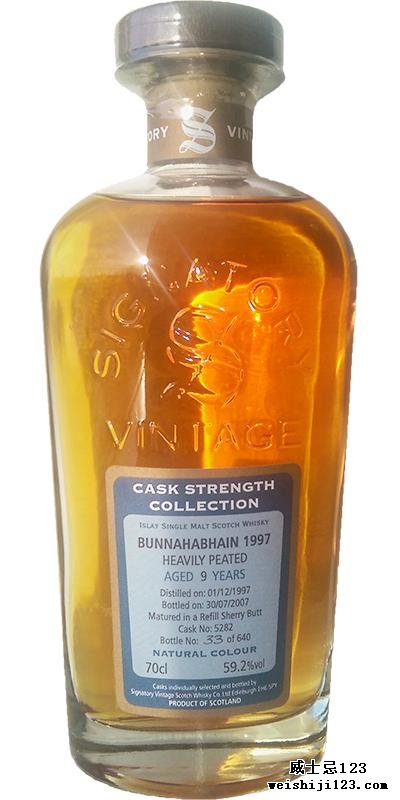 Bunnahabhain 1997 SV