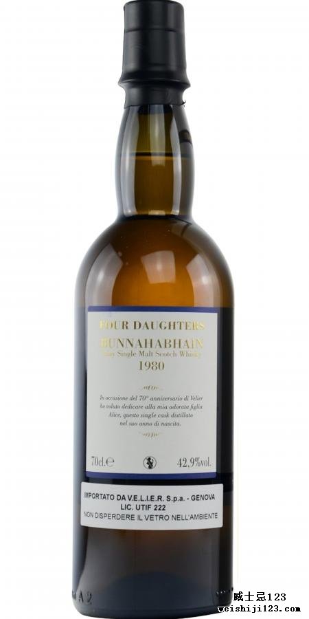 Bunnahabhain 1980 SV