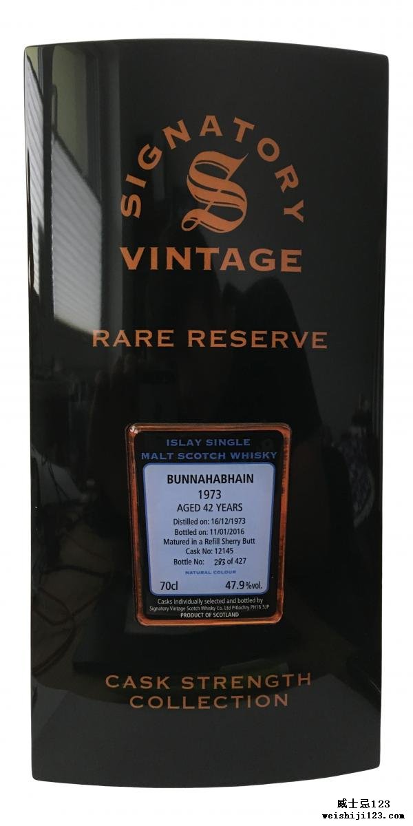 Bunnahabhain 1973 SV