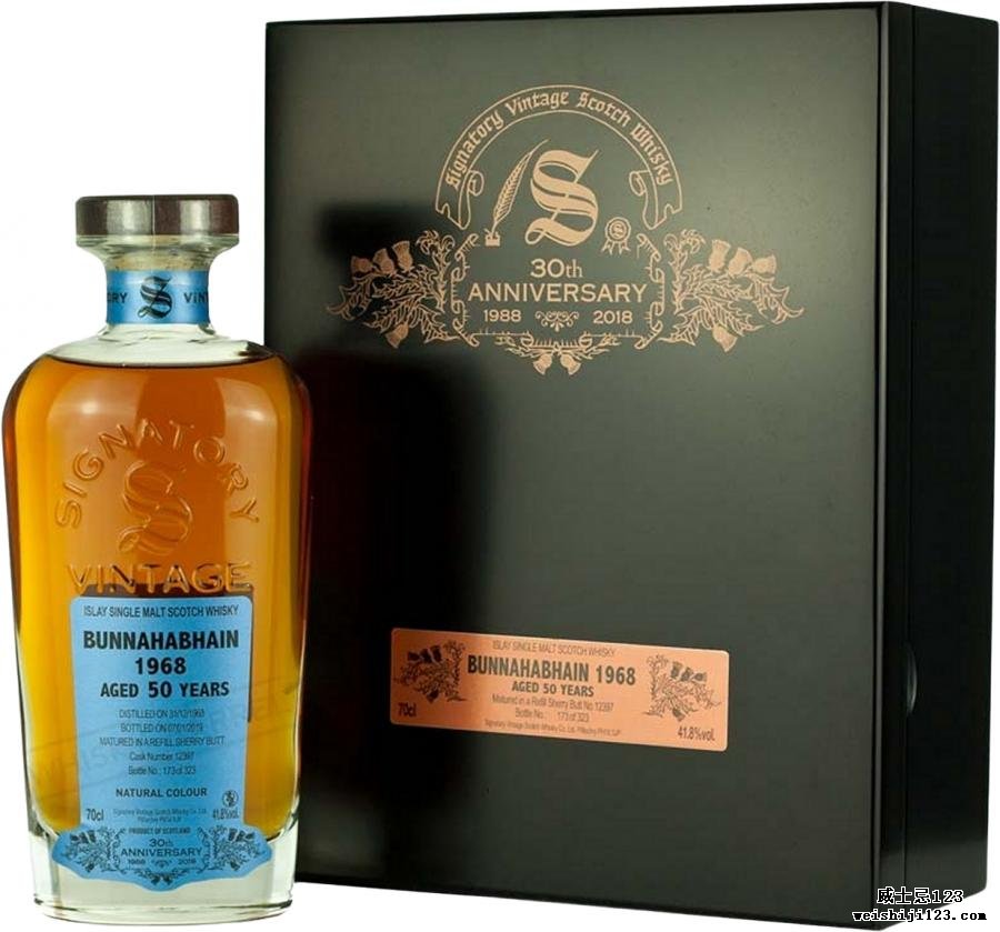 Bunnahabhain 1968 SV