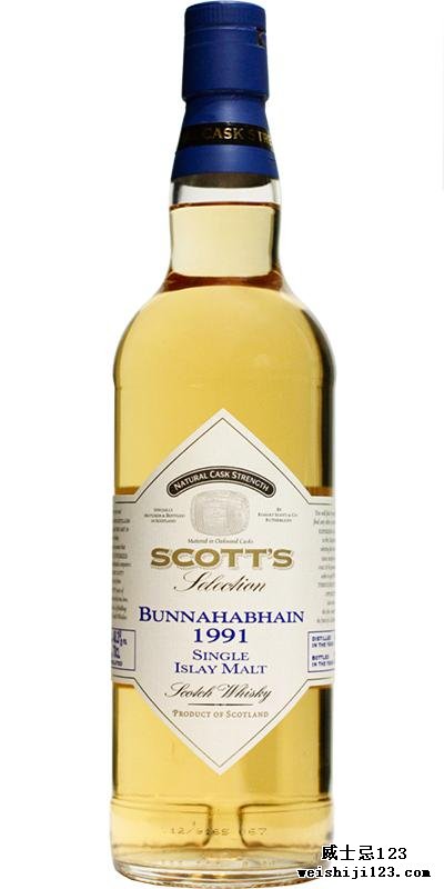 Bunnahabhain 1991 Sc