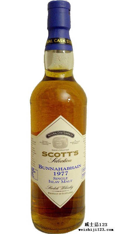 Bunnahabhain 1977 Sc