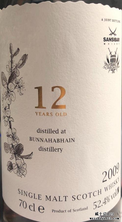 Bunnahabhain 2009 Sb