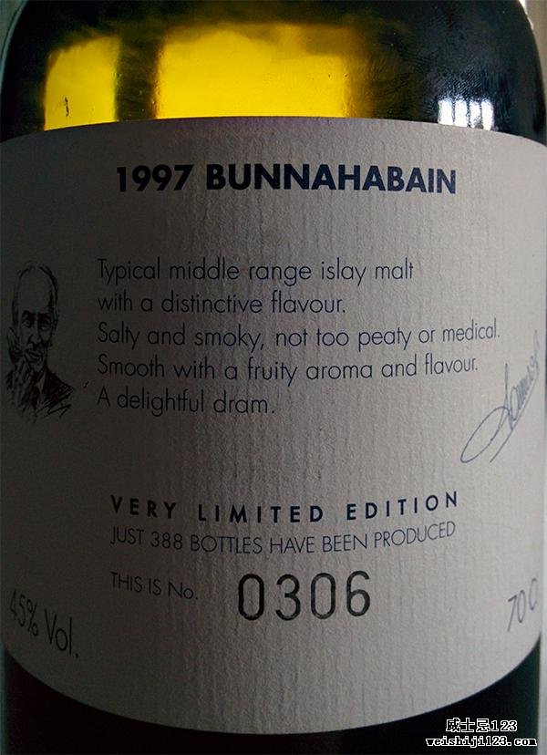 Bunnahabhain 1997 Sa