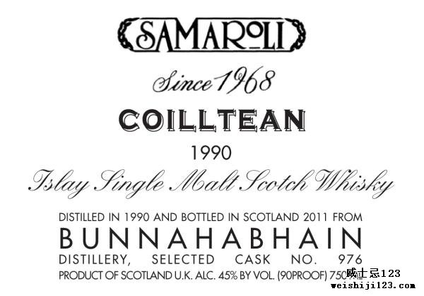 Bunnahabhain 1990 SA