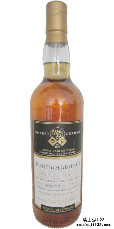 Bunnahabhain 1989 RG