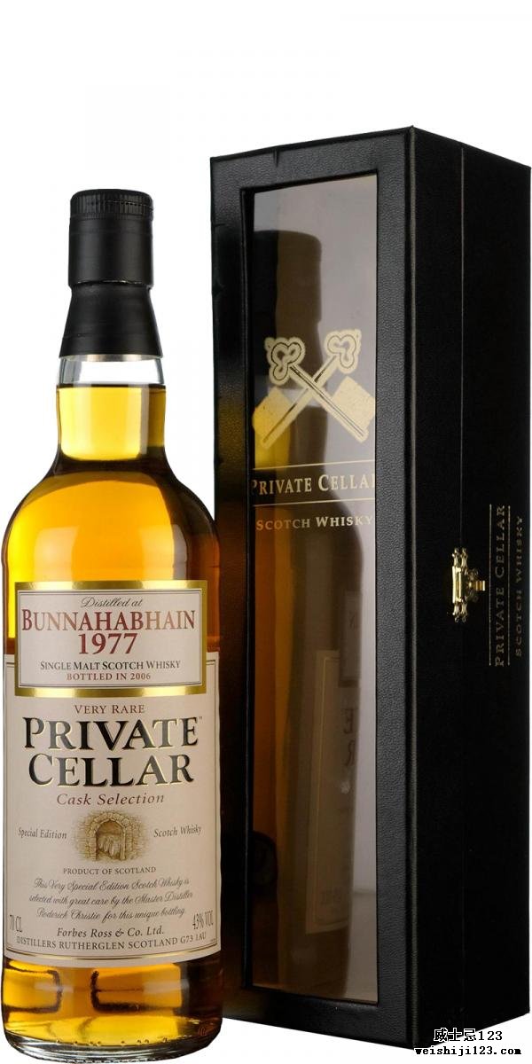 Bunnahabhain 1977 PC