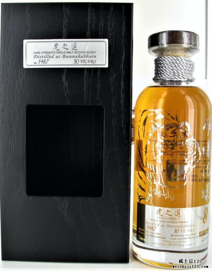 Bunnahabhain 1987 NoSD