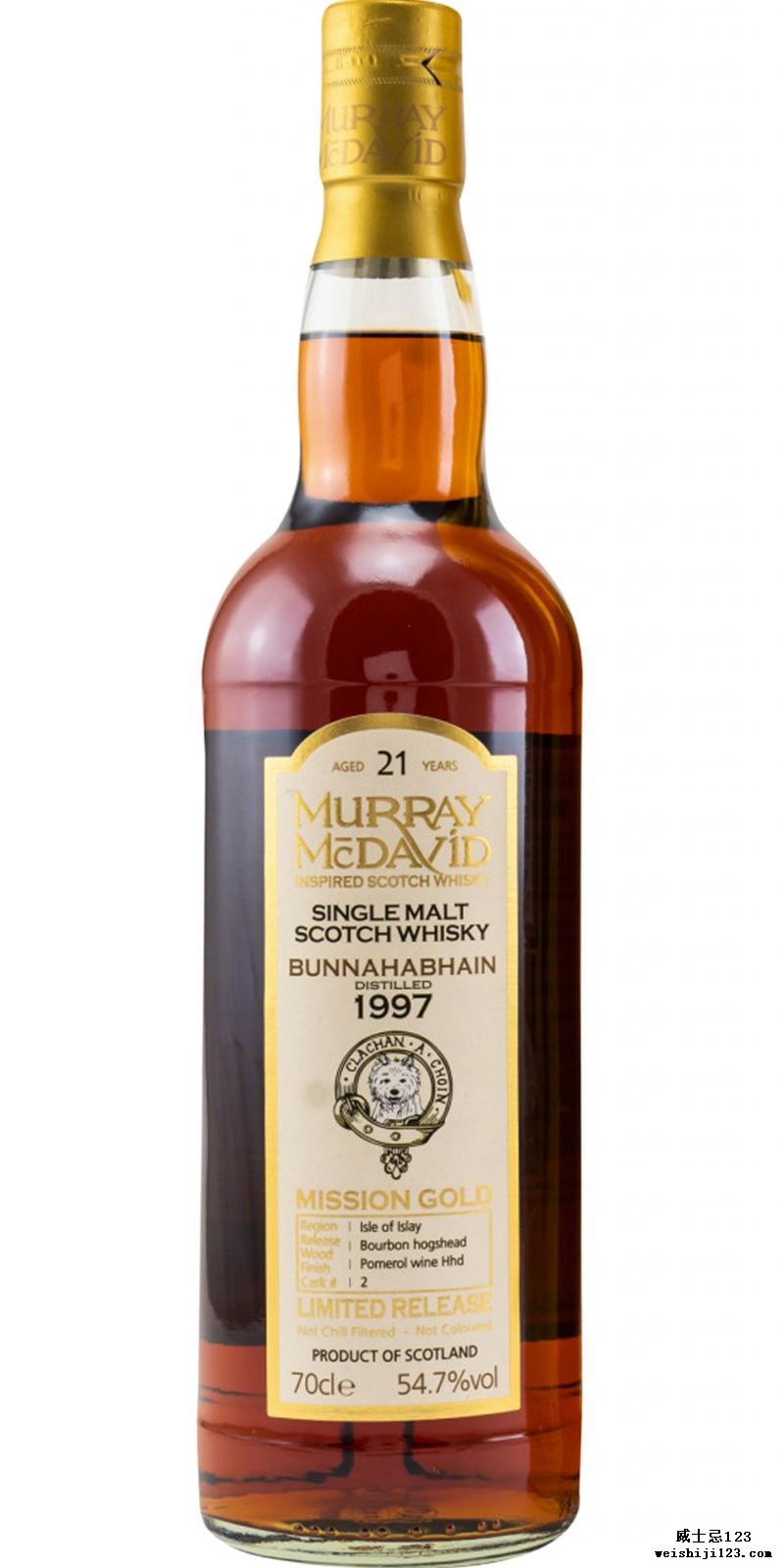 Bunnahabhain 1997 MM