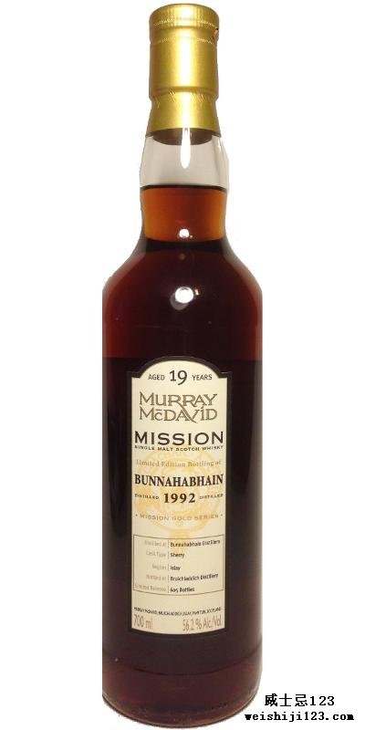 Bunnahabhain 1992 MM