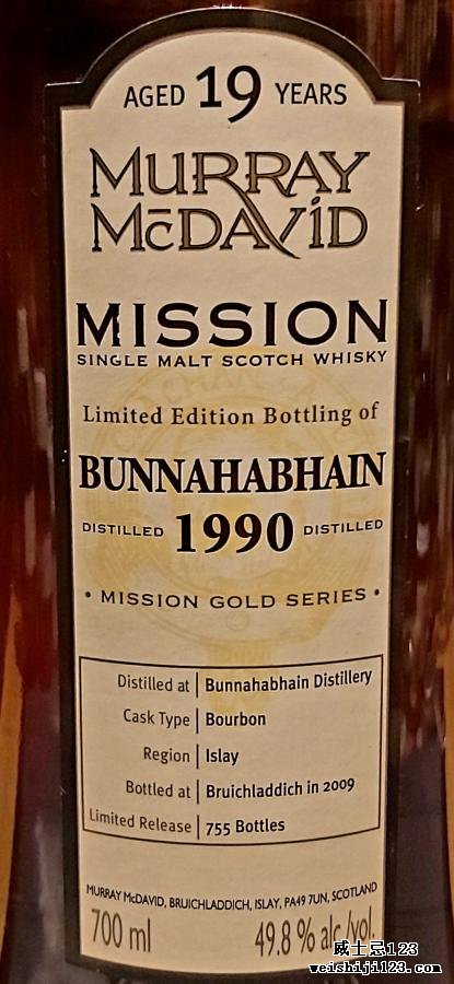 Bunnahabhain 1990 MM