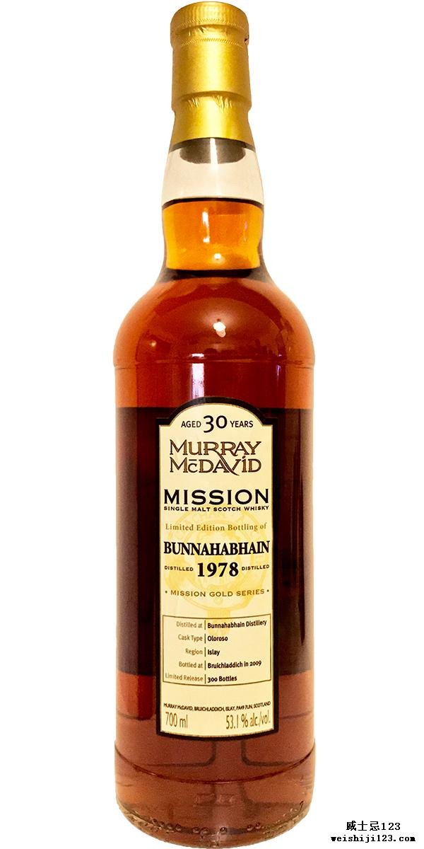 Bunnahabhain 1978 MM