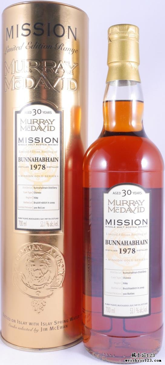 Bunnahabhain 1978 MM