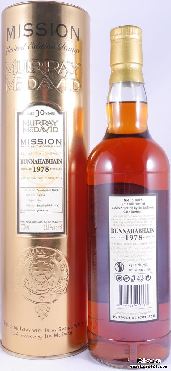 Bunnahabhain 1978 MM